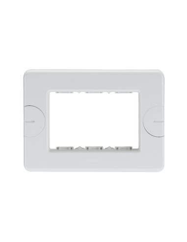 PLACA COMPACT - AUTOPORTANTE - 4 MÓDULOS - BLANCO NUBE - SYSTEM - A000170141 GEWISS GW24004