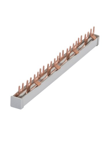 PEINE DE CONNEXIÓN DE HORQUILLA - 3P 63A - 12 MODULÓS - A000177754 GEWISS GW96994 (EMBALAJE DE 25 UNIDADES)