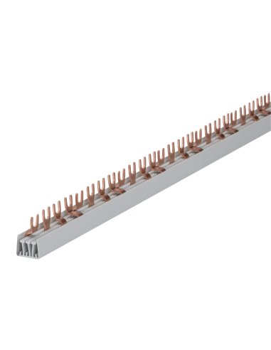 PEINE DE CONNEXIÓN DE HORQUILLA - 4P 80A - 12 MODULÓS - A000177755 GEWISS GW96995 (EMBALAJE DE 20 UNIDADES)