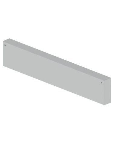 66 Tapa final gris RAL7035 100x600 U23X 66633 - A000182517 UNEX 66633