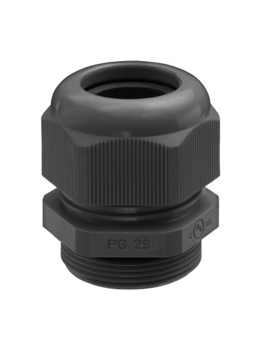 PRENSAESTOPAS CAP-TOP 1000 M32 PA NEGRO RAL 9005 - A000191890 INTERFLEX 063265 (EMBALAJE DE 25 UNIDADES)