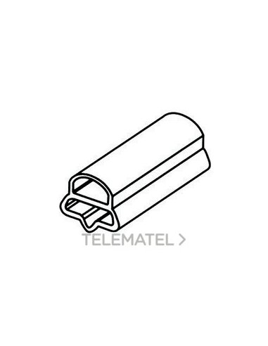 PACK  500 u. MANGUITO LONG. 30 mm PARA CABLE DIAM. 2-3 mm - A000193215 INTERFLEX 102/30