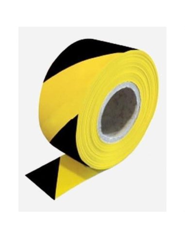 Cinta balizamiento ST-64 amarillo y negro (Rollo 250m) - A000252203 SOFAMEL 740170 (EMBALAJE DE 250 UNIDADES)