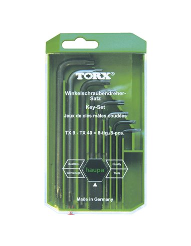 Juego de Llaves Macho Acodadas TORX - A000252518 HAUPA 100941