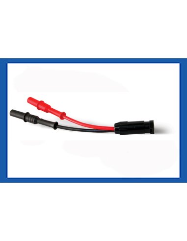 NOCAMBA - Adaptador de conector Hipertac / 2 bananas - A000256767 HT INSTRUMENTS 3078