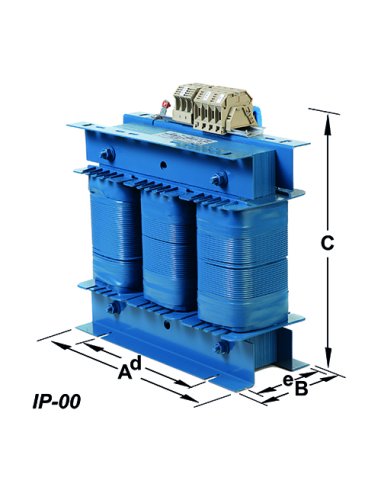 TT  40   KVA TRAFO III IP-00 440E70TT0 - A000477999 TECNOTRAFO 440E70TT0