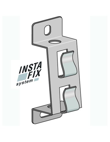 SOPORTE MULTIUSO INSTA-FIX PARA VIAFIL 60 X 60 mm GALV.C - A000612646 INTERFLEX SMRG (EMBALAJE DE 50 UNIDADES)