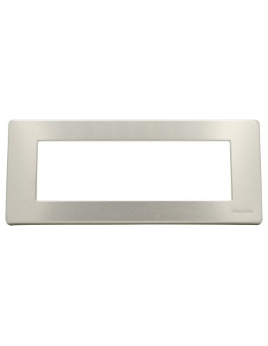 Placa embellecedora Magic de color oxidal de 6 módulos - A000614011 BTICINO 506L/6A/X