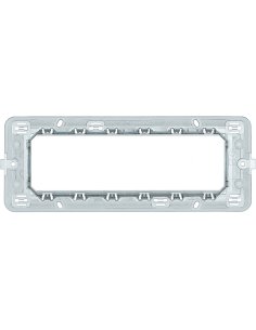 Soporte a tornillos para placas Maátix 6 módulos - A000614014 BTICINO 506LSA