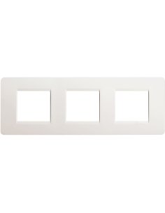 Placa embellecedora Màtix de color Blanco - 2 x 3 módulos - A000614240 BTICINO AM4802/3BN