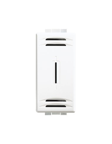 Portafusible Luna - 10A - 1 módulo - Blanco - A000614553 BTICINO C4321 (EMBALAJE DE 10 UNIDADES)