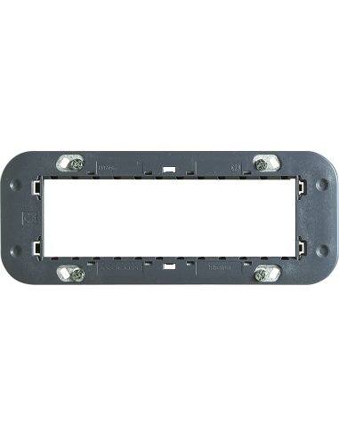 Soporte a tornillos para placas Axolute 6 módulos - A000614689 BTICINO H4706