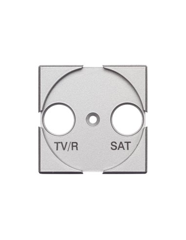 Frontal TV/R-SAT universal Axolute - Tech - 2 módulos - A000615104 BTICINO HC4212