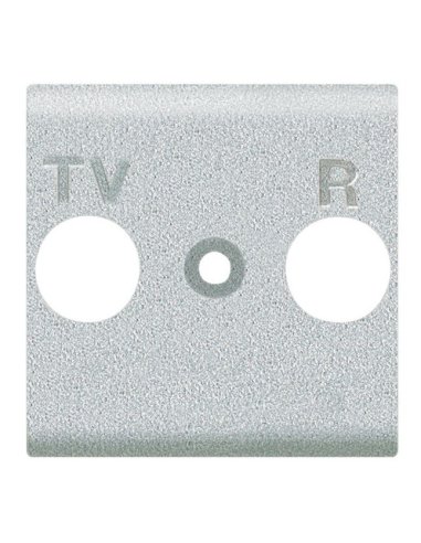 Frontal TV-R universal Livinglight - Tech - 2 módulos - A000616560 BTICINO NT4204