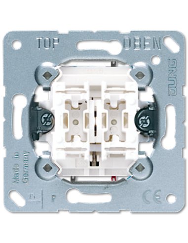 Mec. interruptor unipolar persianas - A000656797 JUNG 509VU