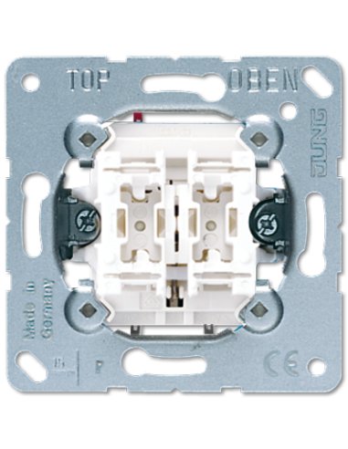 Mecanismo pulsador unipolar doble - A000656832 JUNG 535U