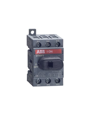 Interruptor seccionador OT40F3 1SCA104902R1001 - A000712467 ABB 1SCA104902R1001