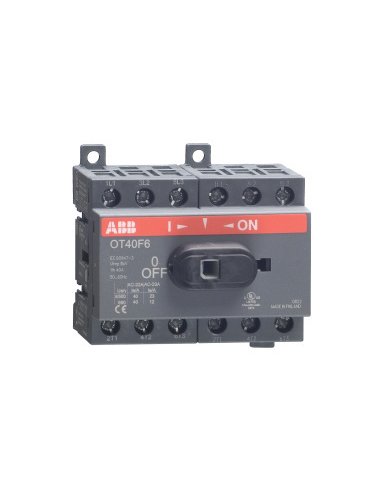 Interruptor seccionador OT40F6 1SCA104936R1001 - A000712471 ABB 1SCA104936R1001