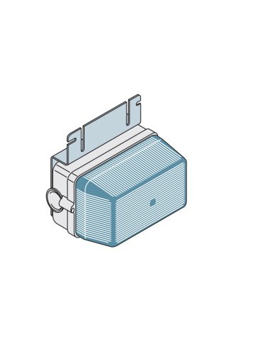 IS2 Lámpara incandescente E27 sobr.brida EV1048 - A000713738 ABB EV1048