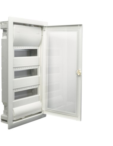 Caja empotrar con 36 módulos 3 filas golf VU puerta transparente - A000765023 HAGER VU36ET