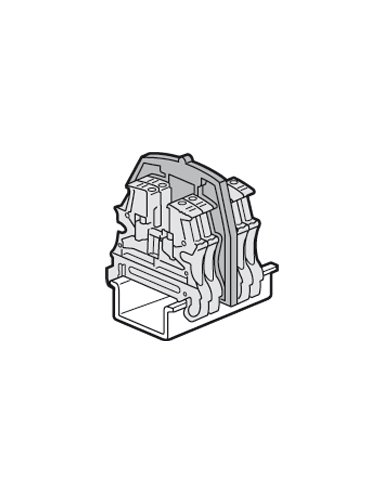 Tapa terminal para Borna Viking 3 con tornillos - 3 pisos - A000765178 LEGRAND 037554 (EMBALAJE DE 20 UNIDADES)