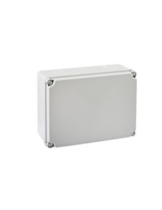 CAJA DE DERIVACIÓN IP65-IP67 185x246x100 ENTRADAS PRETROQUELADAS TAPA OPACA - A000787371 IDE EX231