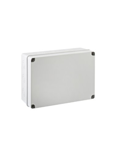 CAJA DE DERIVACIÓN IP65-IP67 243x333x132 ENTRADAS PRETROQUELADAS TAPA OPACA - A000787373 IDE EX322