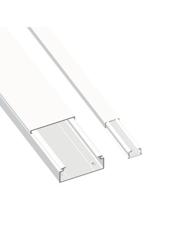 78 Moldura sin tabique blanco RAL9010 10x22 U43X 78022-42 - A000791491 UNEX 78022-42 (EMBALAJE DE 96 UNIDADES)