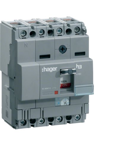 Interruptor maniobra seccionador X160 4P 160A - A000830713 HAGER HCA161H