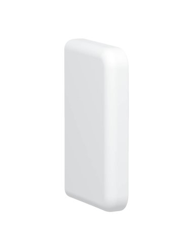 Tapa final para canal FLUIDQUINT 40x70 - Color blanco - A000855058 LEGRAND 611263 (EMBALAJE DE 10 METROS)