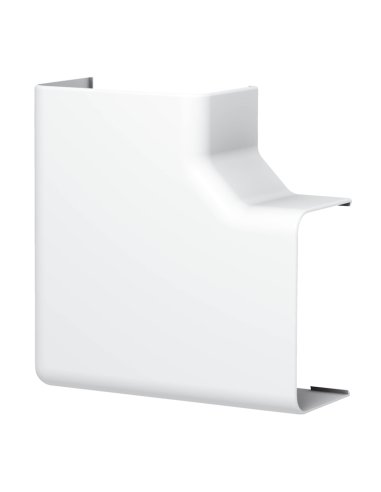 Ángulo plano para canal FLUIDQUINT 40x70 - Color blanco - A000855059 LEGRAND 611264 (EMBALAJE DE 10 UNIDADES)