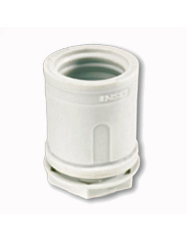 RACOR P/TUBO RIGIDO PLASTICO M20 LIBRE HALOGENOS PP GRIS I - A000859762 INTERFLEX 412070 (EMBALAJE DE 20 UNIDADES)