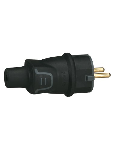 Clavija 2P+T 16A IP44 material caucho de gran resistencia - A000877929 LEGRAND 050342