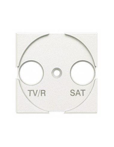 Frontal TV/R-SAT universal Axolute - Blanco - 2 módulos - A000878058 BTICINO HD4212