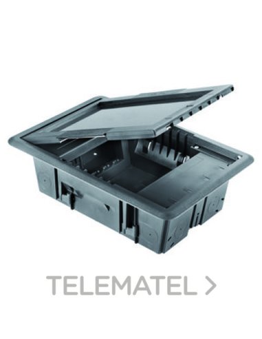 CAJA DE SUELO - CON TAPA PARA ACABADO - 10 MÓDULOS SYSTEM - A000887054 GEWISS GW24601