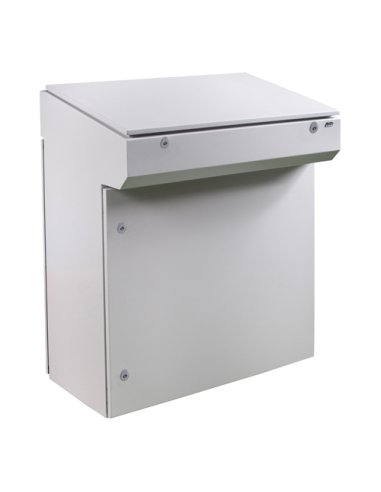 PUPITRE ACERO LAMINADO IP55 PANEL DE CONTROL 1000 MM PUERTA ÚNICA - A000907924 IDE PC1000