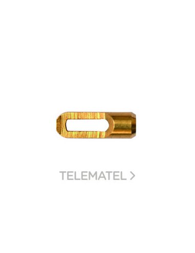 TERMINAL DE LATON D. 6 mm CON OJETE ENGANCHE M4 - A000909672 INTERFLEX TOE06M4