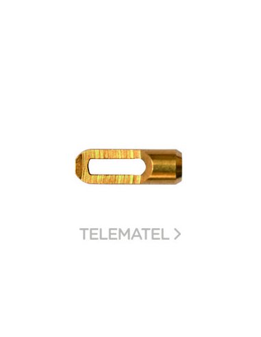 TERMINAL DE LATON D. 7 mm CON OJETE ENGANCHE M5 - A000909673 INTERFLEX TOE07M5