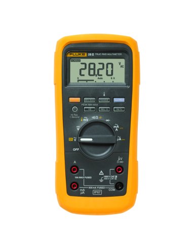 Multímetro digital de robustez extrema para ambientes industriales IP6 FLUKE-28II/EUR - A000917258 FLUKE 3947820