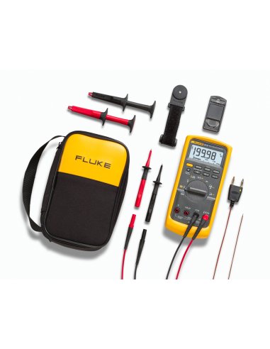 Kit Fluke 87V Combo con funda y accesorios especiales para mantenimiento FLUKE-87-5/E2K - A000917262 FLUKE 3947864