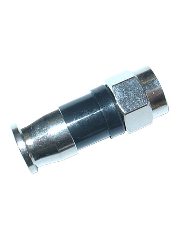 Conector coaxial F compresión cable CXT 5mm - A000937012 TELEVES 4105 (EMBALAJE DE 50 UNIDADES)