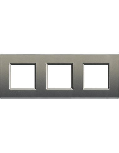 Placa embellecedora Livinglight de color Avenue - 2 x 3 módulos - A000951192 BTICINO LNA4802M3AE