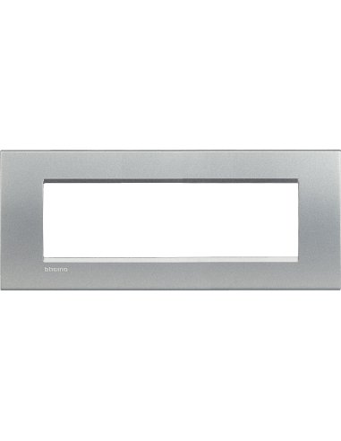 Placa embellecedora Livinglight de color Tech - 7 módulos - A000951312 BTICINO LNA4807TE