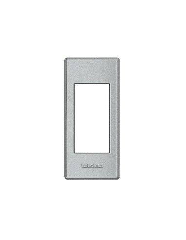 Placa + soporte Livinglight instalación en perfilería - 1 módulo - Tech - A000951573 BTICINO LND4811TE