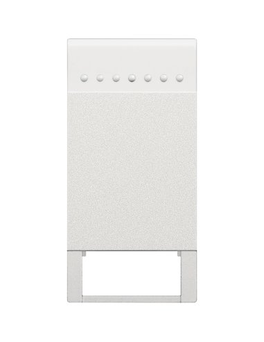 Tecla Livinglight personalizable 1 función - 1 módulo - Blanco - A000951659 BTICINO N4915TN