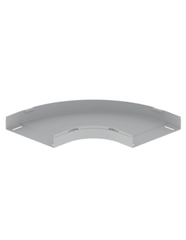 66 Curva plana de 90° gris RAL7035 60X300 U23X 66310 - A000990538 UNEX 66310