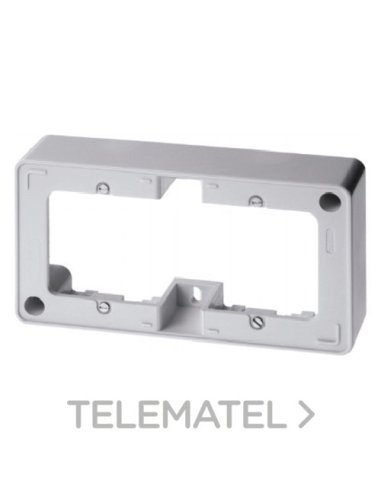 Zócalo 2 elementos MODUL 2 blanco polar - A001000228 HAGER 10300069