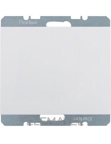 Placa ciega con bastidor K1 blanco polar - A001000307 HAGER 10457009