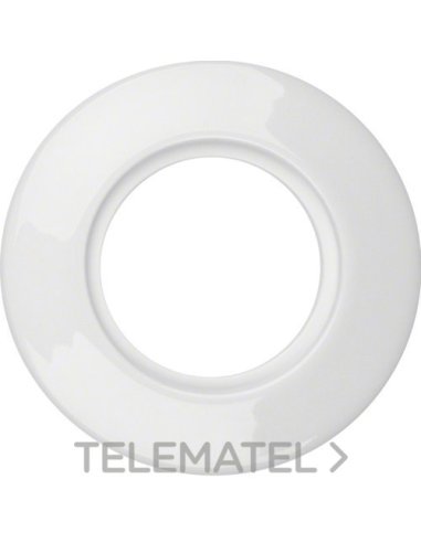 Marco con 1 elemento ROSENTHAL/1930 blanco polar - A001001240 HAGER 138169