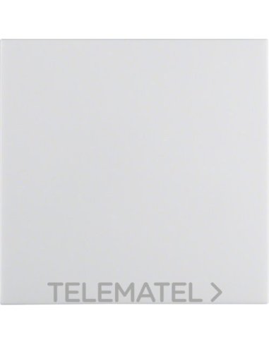 Tecla S1 brillo blanco polar - A001001730 HAGER 16208989